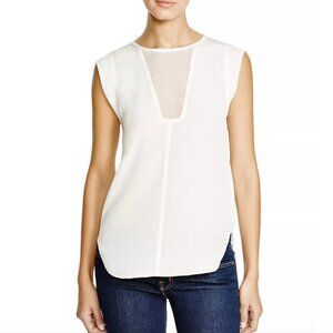 Rebecca Taylor "Charlie" Sleeveless Blouse (NWOT, US2)